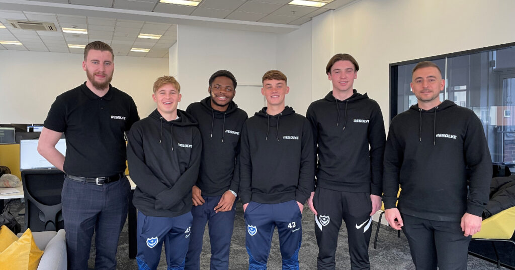 Pompey Academy Graduates with Resolve Directors