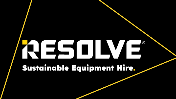 Resolve Logo with tagline